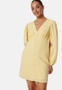 vmamanda-ls-v-neck-short-dress-yellow-mellow-aop-fl