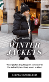 Shoppa vinterjackor - Den perfekta julkappen - Värmande klappar