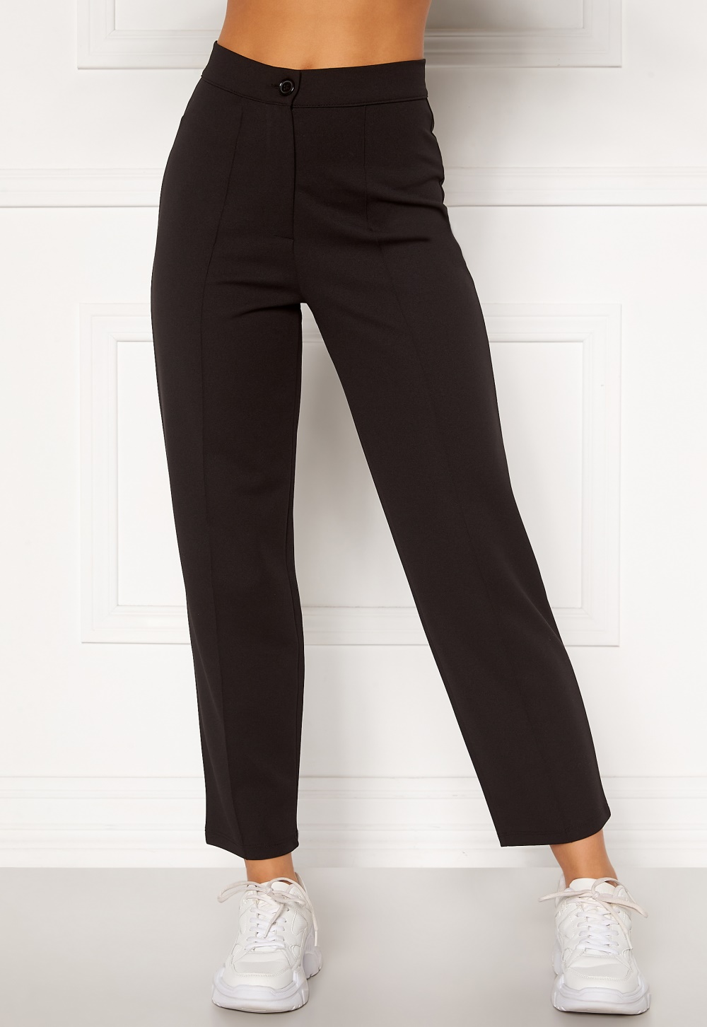 BUBBLEROOM Joanna soft suit pants Black