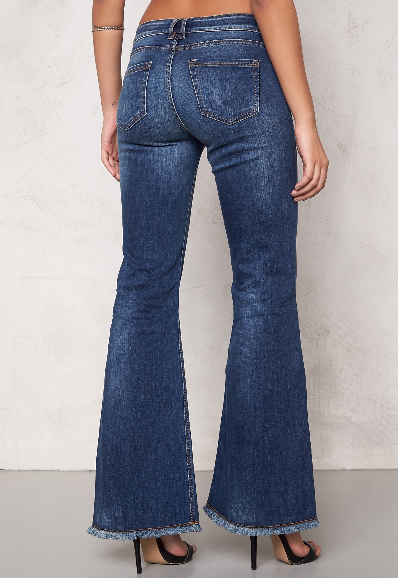 D.Brand Flair Denim Blue Jeans Denim - Bubbleroom