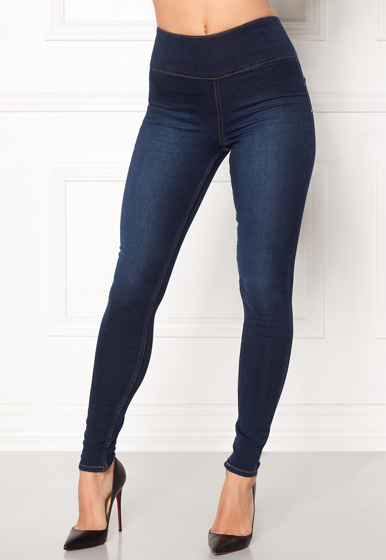 pieces high waist jeans