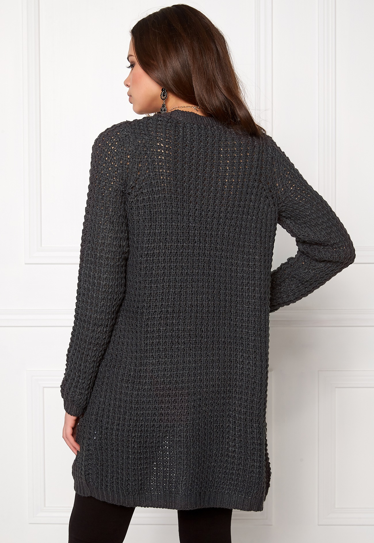 VERO MODA Cozy Copenhagen Cardigan  Asphalt  Bubbleroom