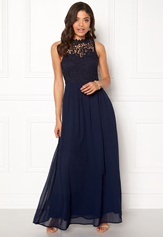crochet-top-chiffon-maxi-navy