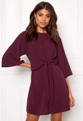 tie-waist-mini-dress-plum