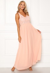 v-neck-lace-bodice-dress-nude