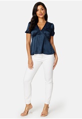 BUBBLEROOM Dayla satin blouse