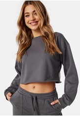 BUBBLEROOM Relaxed Cropped Sweater