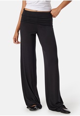 BUBBLEROOM Fold Over Wide Trousers