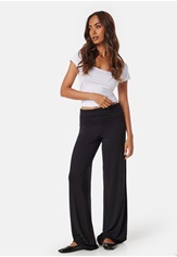 BUBBLEROOM Fold Over Wide Trousers