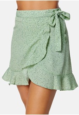 BUBBLEROOM Ida mini wrap skirt