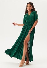 butterfly-sleeve-soft-gown-emerald-green