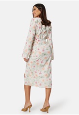 Bubbleroom Occasion Drawstring L/S Midi Dress