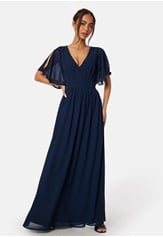 butterfly-sleeve-chiffon-gown-navy