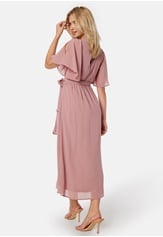 Bubbleroom Occasion Butterfly Sleeve Midi Dress