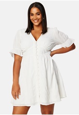 Bubbleroom Occasion Structured Button Front Dress