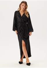 sparkling-wrap-gown-black