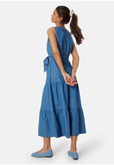 BUBBLEROOM Denim Flounce Dress