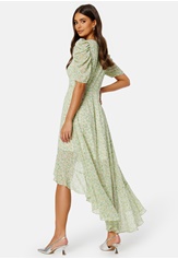 BUBBLEROOM Summer Luxe High-Low Midi Dress