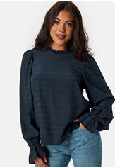 viscose-frill-blouse-navy