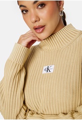 Calvin Klein Jeans Washed Monologo Sweater Dress - Bubbleroom