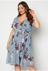 floral-flutter-sleeve-midi-curve-dress-air-force-blue