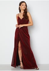 glitter-wrap-front-maxi-dress-red