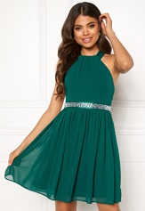 halterneck-skater-dress-green