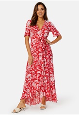 ellinor-long-dress-coral-red-patterned