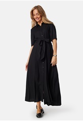 viscose-belted-shirt-dress-black