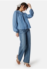 ONLY Onlaverie LS denim blouse