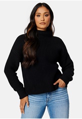 slfselma-ls-knit-pullover-black