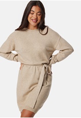 viril-o-neck-l-s-belt-knit-dress-natural-melange