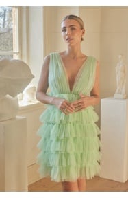 Andrea Norrman X Bubbleroom Andrea Tulle Mini Dress