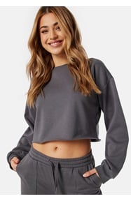 BUBBLEROOM Relaxed Cropped Sweater