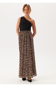 BUBBLEROOM Mesh Wide Maxi Skirt