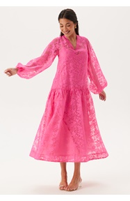 Bubbleroom Occasion Balloon Sleeve Midi Dress