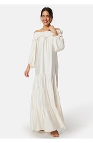 Bubbleroom Occasion Off Shoulder Maxi Dress