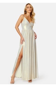 Bubbleroom Occasion Siri Sparkling Pleated Gown