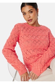 Object Collectors Item Liva L/S O-Neck Knit Pullover