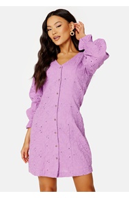 SELECTED FEMME Nally LS Short Broderi Dress