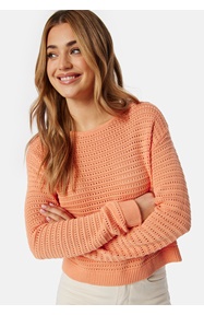 VILA Vibellisina Boatneck L/S Knit Top