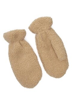 BUBBLEROOM Amanda teddy gloves Beige bubbleroom.se