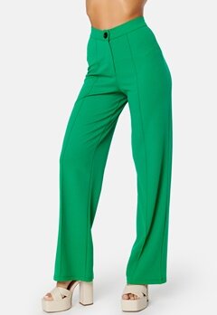 BUBBLEROOM Hilma soft suit trousers Green bubbleroom.se