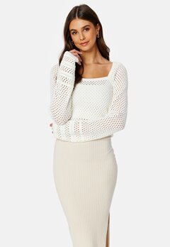 BUBBLEROOM Varley crochet top Offwhite bubbleroom.se