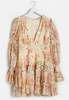 byTiMo Georgette V-Neck Dress 542 Delicate bubbleroom.se
