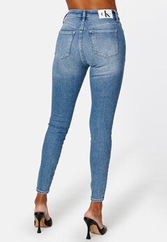 Calvin Klein Jeans High Rise Super Skinny Ankle 1AA Denim Light bubbleroom.se
