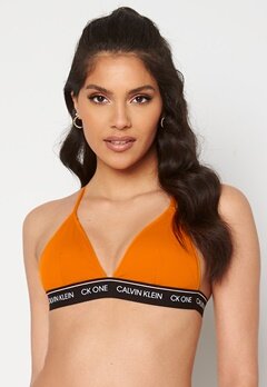 Calvin Klein Triangle Bikini Top SF8 Sunrise Orange bubbleroom.se