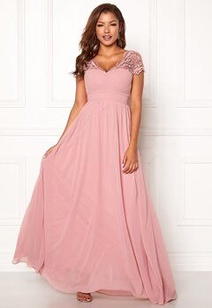 Chiara Forthi Leighann Gown Pink bubbleroom.se