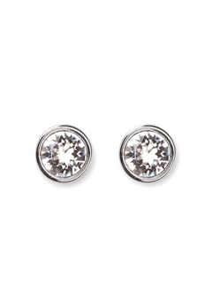 Dyrberg/Kern Noble Crystal Earrings Silver bubbleroom.se