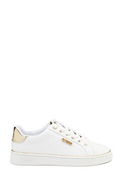 Guess Beckie Leather Sneakers White bubbleroom.se